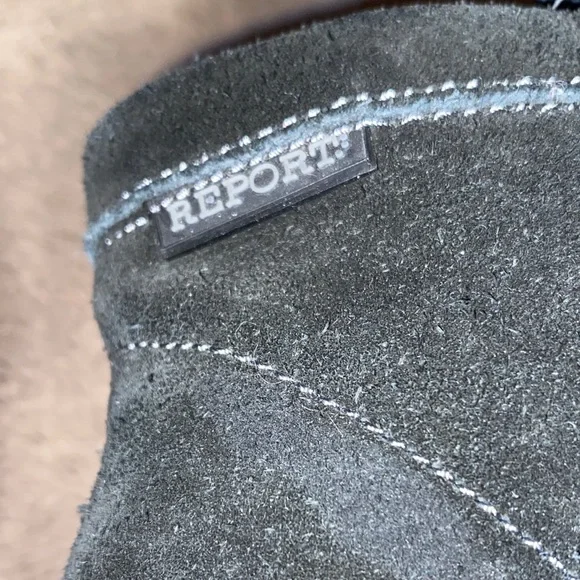 Report Black Suede Koala Ankle Boots❤️ - Picture 4 of 6